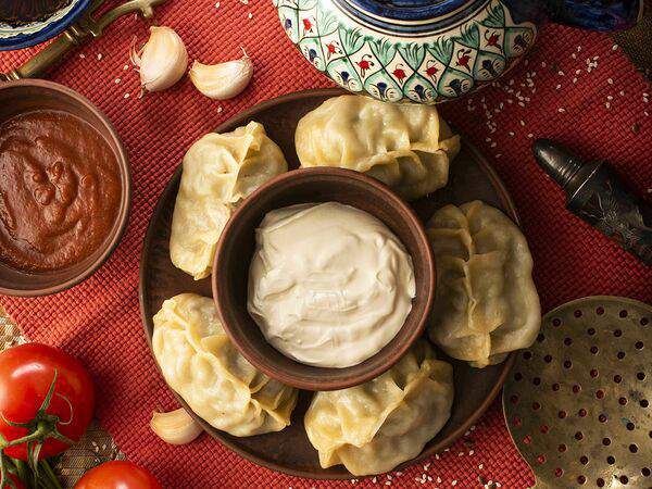 Восточный экспресс - Манты с рубленой говядиной