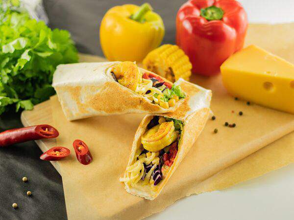 Горячий мексиканец - Буррито c тигровой креветкой