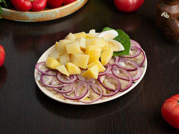 Абсолютъ - Филе сельди пряного посола с картофелем