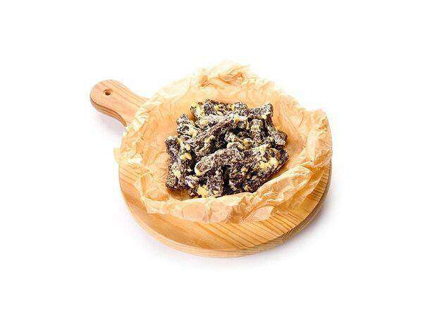 Планета - Сухарики из бородинского хлеба с сыром и чесноком