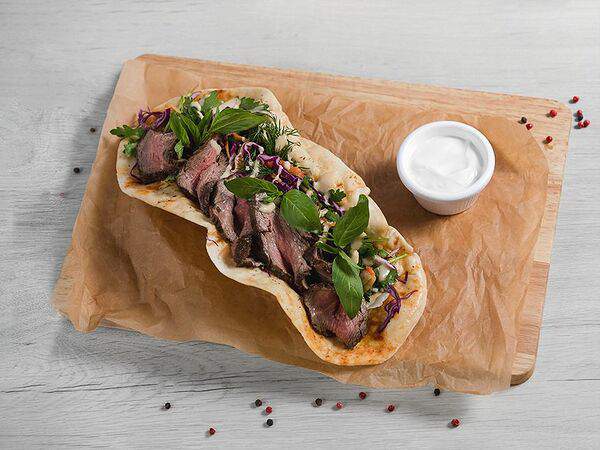 #megapolisbar People's - Гирос с ростбифом