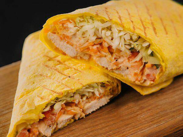 Crash Лаваш - Шаурма из свинины в сырном лаваше