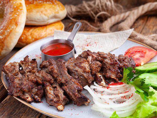 В Шатрах - Шашлык из бараньих семечек