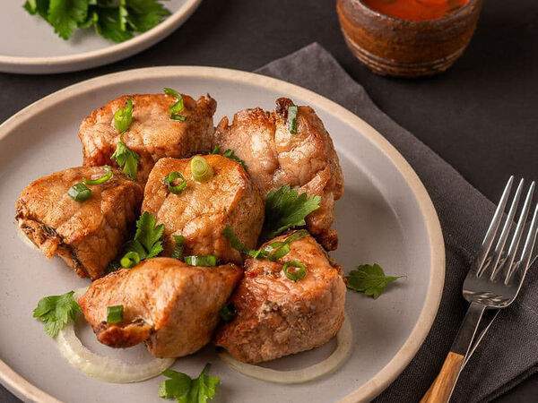 Ammy Yummy - Шашлык из cвинoго окорока