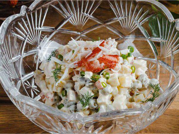 Пиноккио Djan - Оливье с крабом