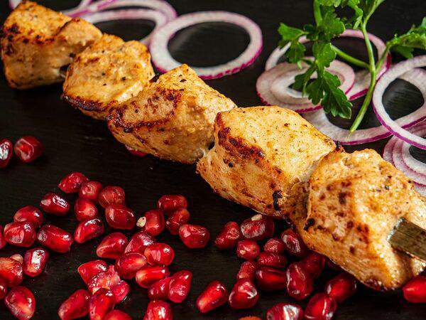 Чайхана Баклажан - Шаш из курицы