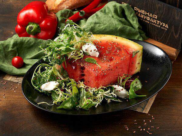 Рыбная мануфактура №1 - Жареный стейк из арбуза