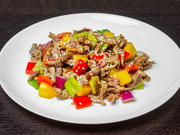 AzianA - Салат из куриных желудочков