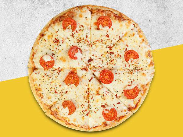 Pizza Hut - Маргарита De luxe пицца на Пан тесте