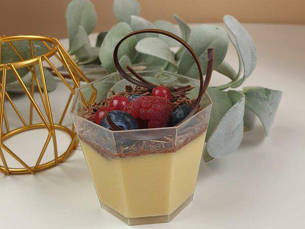 Тили тесто - Панна котта Кокос-маракуйя