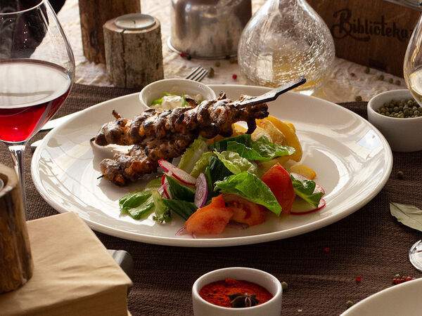 Библиотека №1 - Куриные сердечки с сырным кремом