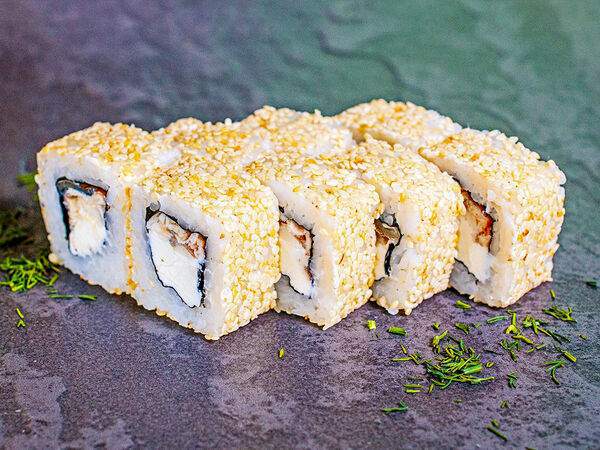 Суширолла - Ролл Сливочный угорь