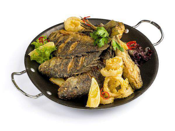 Гриль-бар Канистра - Большая тарелка карасей