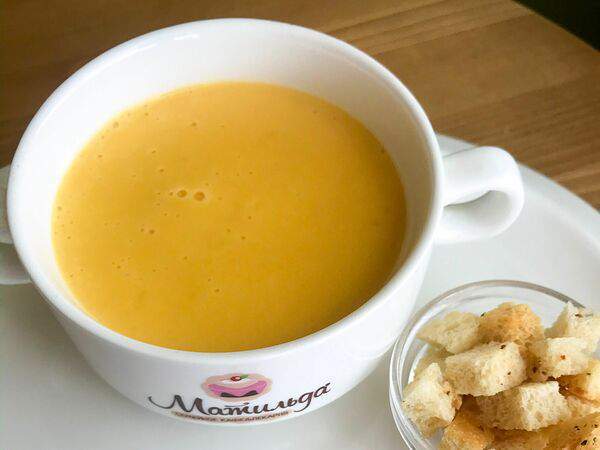 Матильда - Овощной суп-пюре с гренками