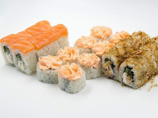 Лосось & Имбирь - Сет Ланч