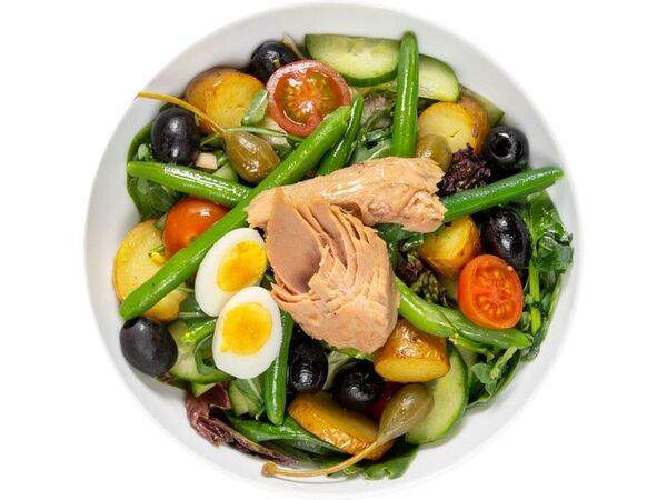 ILunch - Салат Нисуаз со стручковой фасолью и тунцом