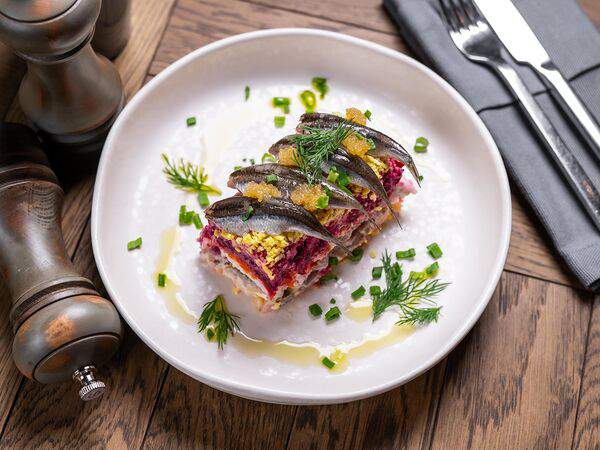 Южанин - Сельдь под шубой с хамсой