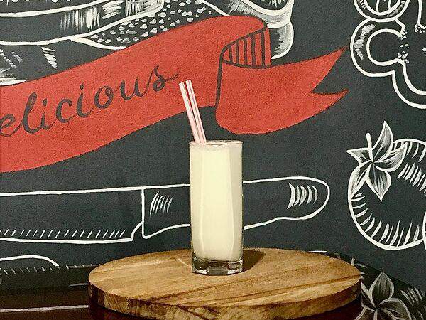 Мясо на углях - Молочный коктейль