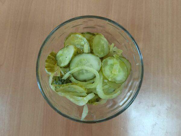 Обеды на Баррикадной - Закуска из малосольных огурчиков