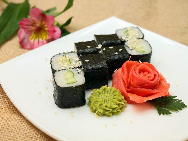 Кафе вегетарианской кухни Радхика - Ролл Каппа-маки