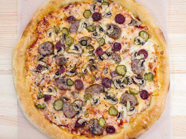 Сувлаки - Пицца Охотничья