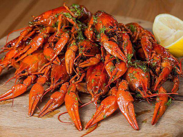 Кеат - Рак варёный