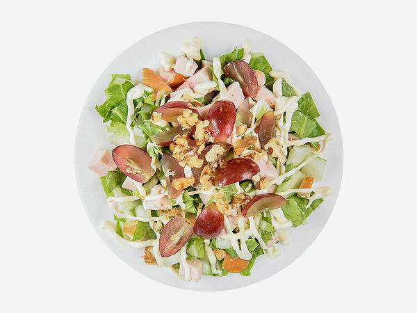 Мандарин - Копчёный цыплёнок и виноград