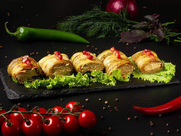 ЯR House - Баклажаны, фаршированные орехами