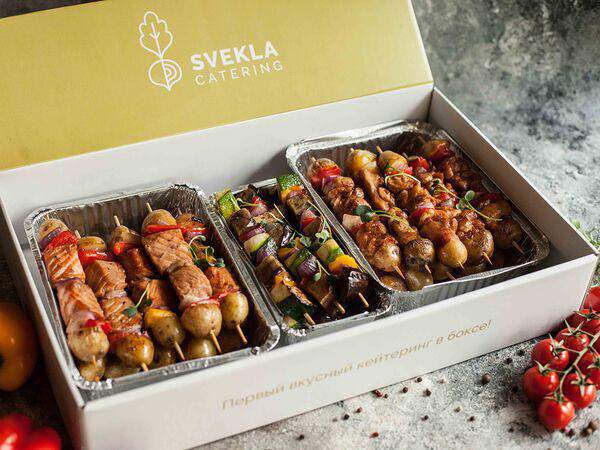Svekla Catering - Сет Шашлычки микс №2