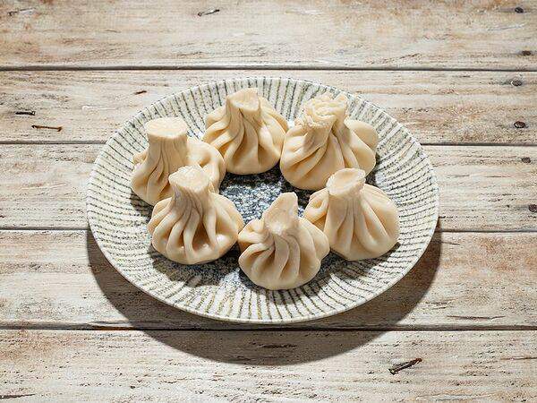 Дади - Хинкали с креветками и томатами