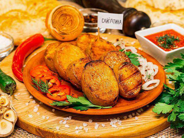 Сайгатина - Картофель гриль