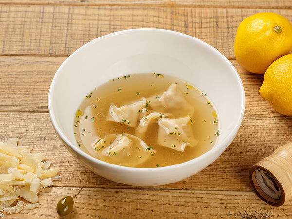 Maccheroni - Куриный бульон