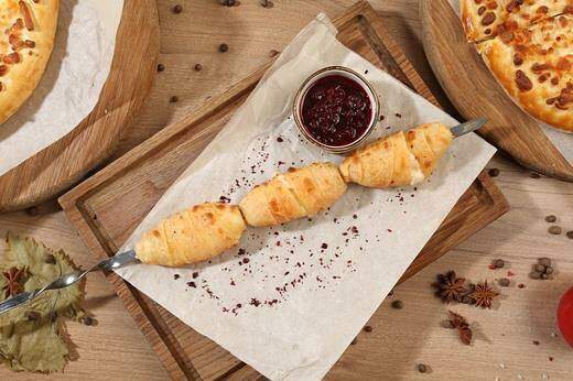 Инжир - Хачапури на мангале с сыром