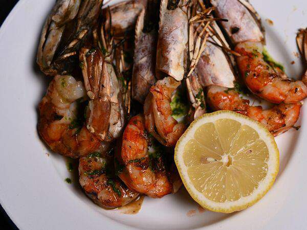 BBQ  Star - Креветки с чили соусом