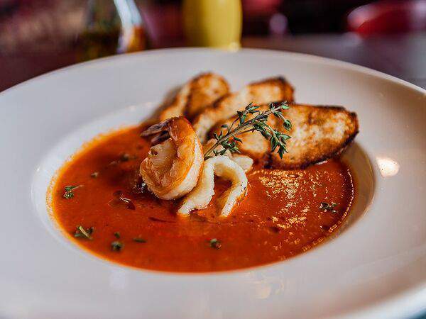 Hosper Hops Pub - Суп томатный с морепродуктами