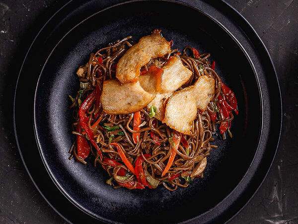 Fine sushi - Соба с курицей