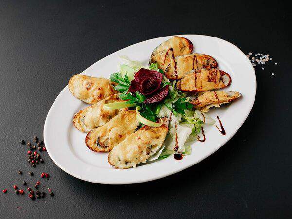 Скадарлия - Запеченные мидии гигант Киви