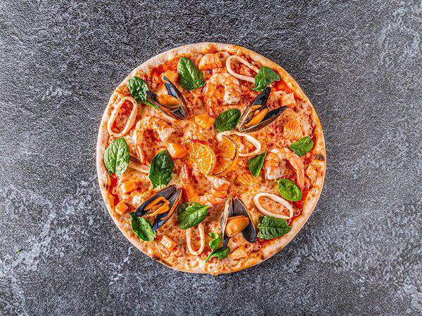 Fishka - Пицца с морепродуктами