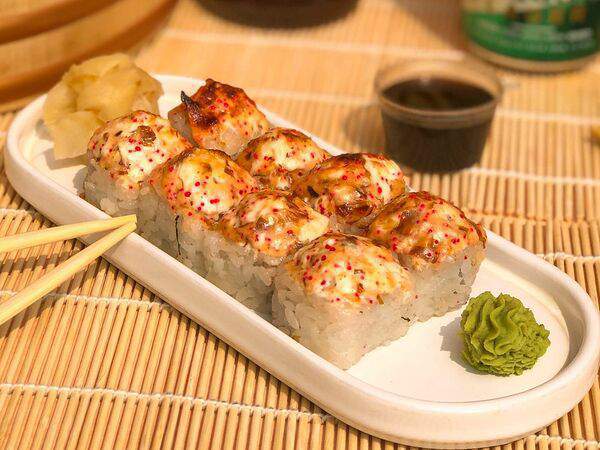 Суши муши - Ролл запеченный Фудзияма