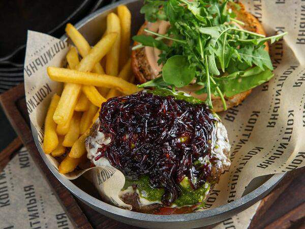 Коптильня - Фирменный бургер Коптильня