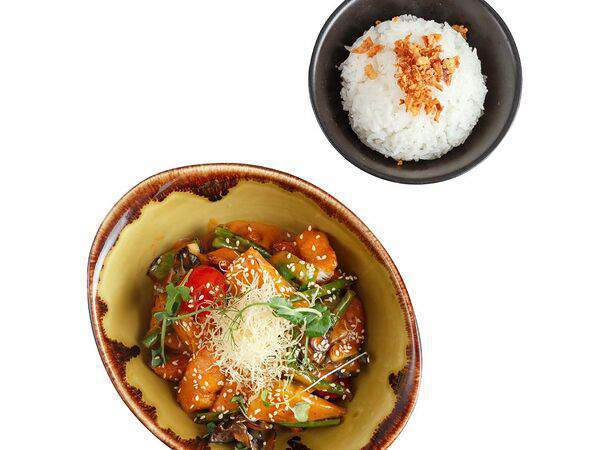 Меконг - Треска в соусе том ям