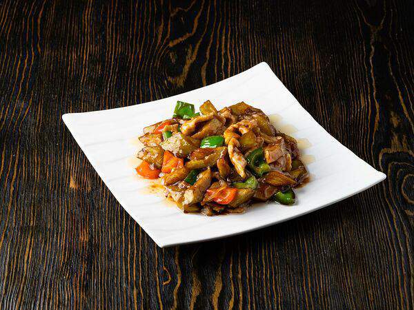 Кунгфу - Баклажан с соевым соусом