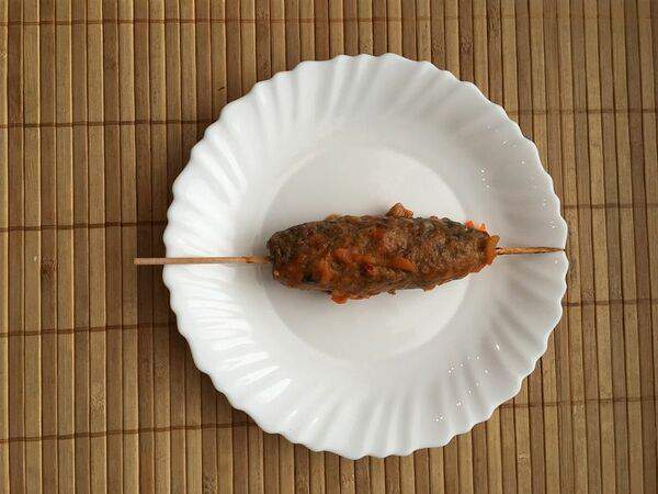 Кафе Мария - Люля-кебаб с овощами