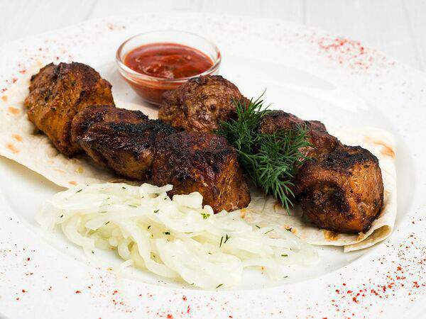 Аврора - Шашлык из свинины в лаваше