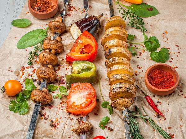 Самеба - Овощи на мангале