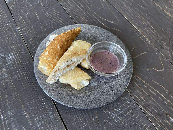 Freshfood - Банановые блинчики с творогом