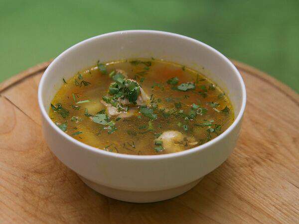 Донер-кебаб - Домашний куриный суп