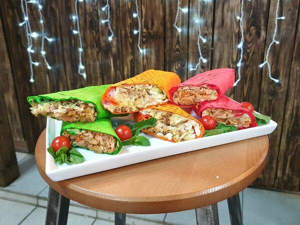 Шаурма куры-гриль в М10 - Комбо Сообразим на троих