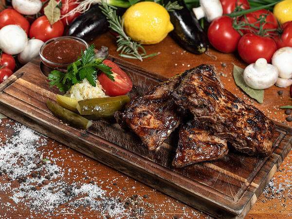 Хмель - Свиные ребра Полкило