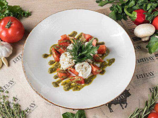 Рибай - Салат Капрезе